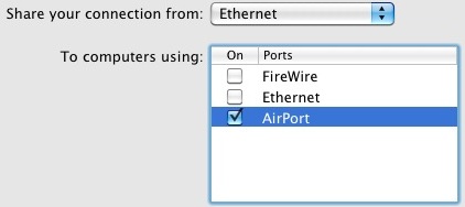 bridge my mac usb tether to ethernet for internet